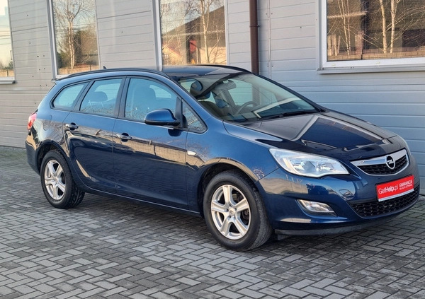 Opel Astra cena 22900 przebieg: 162000, rok produkcji 2012 z Kutno małe 352